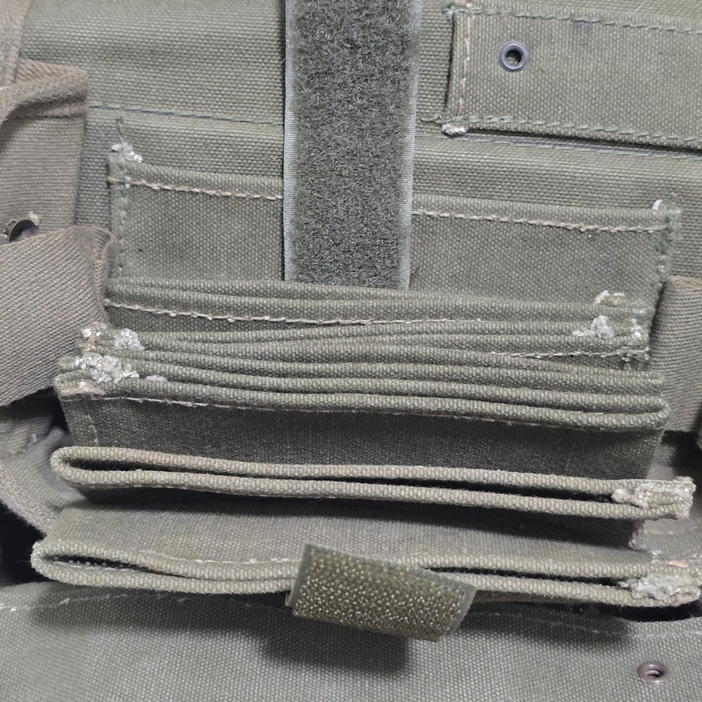 Vintage US Military M18A1 Chemical Detector Kit Canvas Case‎ Pouch ITT - Picture 13 of 16